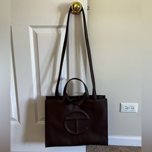 Telfar Medium Shopping bag - Chocolate